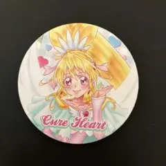 希少品　全プリキュア展 ドキドキプリキュア キュアハート 缶バッジ
