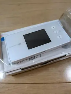 【箱付き美品】Wifiルーター Speed Wi-Fi 5G X12