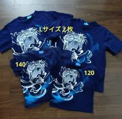 キャラクターTシャツセット L140 120