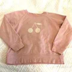 ボンポワン 4a トレーナー チェリー さくらんぼ 100cm