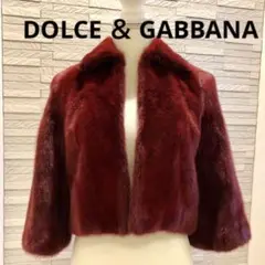 DOLCE&GABBANA ミンクショートコート