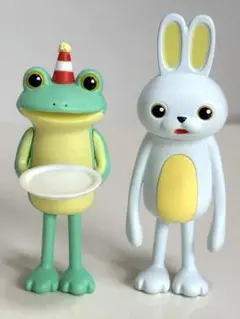 ❤️ すべてがおしまになったカエル シークレット、ウサギ　２個セット　バラ売り不可