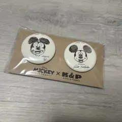 ミッキー × キンプリ King & Prince 缶バッジ　ポップアップ