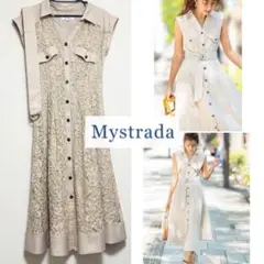 Mystrada マイストラーダ　レースガウンワンピース