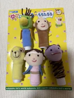 指人形　ももたろう 5個セット