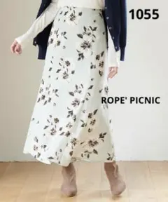 1055 ROPE' PICNIC ビッグフラワーポプリンスカート