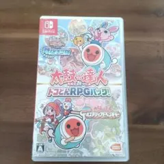 太鼓の達人　任天堂Switch　スイッチ　ドコどんRPGパック！