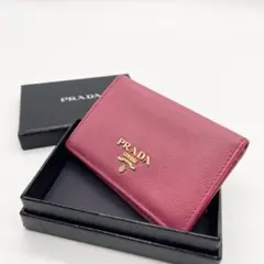 【極美品✨定価45000円/入手困難】PRADA プラダ カードケース ロゴ