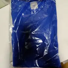 青いメッシュスポーツシャツ