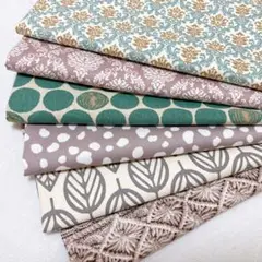 100×30cmはぎれ生地6枚まとめ売り【4】