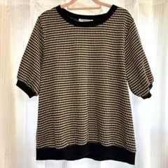 クラシカルエルフ 半袖 Tシャツ カットソー XL ドット柄 レトロ