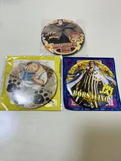 麦わらストア　輩缶バッジセット