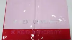 慶應義塾大学 KEIO UNIVERSITY ビニールバッグ クラッチバッグ