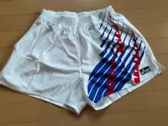 デッドストック！90s アシックス 日本代表 サッカー パンツ　ドーハ　タグ付き デッドストック！90s アシックス 日本代表 サッカー パンツ