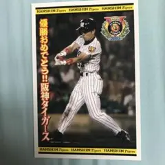 阪神タイガース 2003年 優勝記念赤星ポストカード