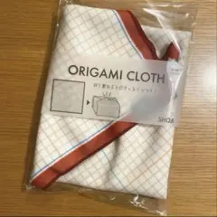 BRUNO ORIGAMI CLOTH ホワイト/レッド