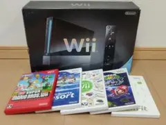 Nintendo Wii 本体 + ゲームソフト5本