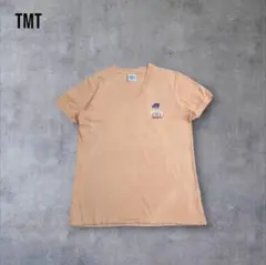 T.M.T. Pale Orange V-Neck Tee