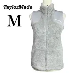 美品【TaylorMade】フルジップ保温ベスト モコモコベスト