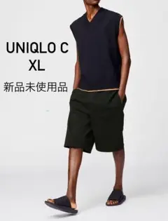 【新品未使用】UNIQLO C スウェットワイドショーツ XL