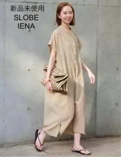 未使用♦SLOBE IENA ボクシーシャツワンピース