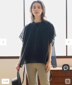 最終値下げ【洗える】シアーレイヤード Tシャツ