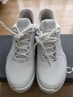 ecco ホワイト ゴルフシューズ