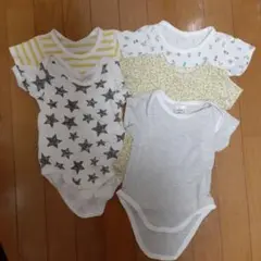 半袖ロンパース　80サイズ　5着まとめ売り