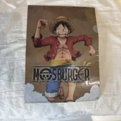 MOS BURGER × ONE PIECE クリアファイル