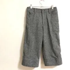 Zelál ハーフパンツ（11号）グレー　膝下　クロップドパンツ　a3612
