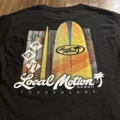 localmotion ブラックTシャツ　値下げしました