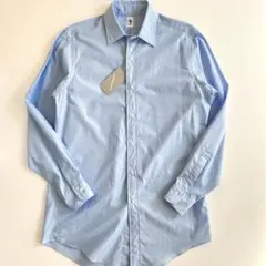 未使用 レショップ l'echoppe LE ブルー シャツ 3 長袖 SLIM