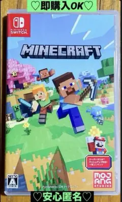 任天堂スイッチソフトMINECRAFTマイクラフト⭐️マイクラ探検（動作⭕️）
