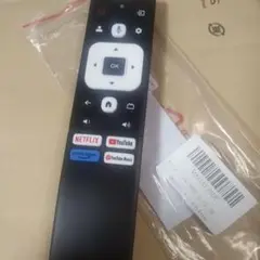 724 FPD GoogleTV フレームレス液晶テレビ 音声機能付互換リモコン