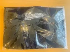 千葉ロッテマリーンズ ジュート風クールバッグファスナー付き　8/23配布