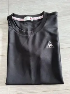 ルコック　ブラックショートスリーブTシャツ