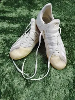 adidas フットサルシューズ ホワイト 24.0cm