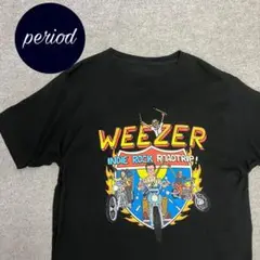 P2339 WEEZER ウィーザー　ロック　バンド　ツアーTシャツ