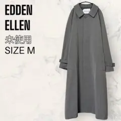 【未使用】 EDDEN ELLEN オーバーバル コート グレー ステンカラー