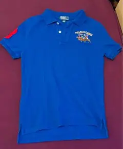 Polo by Ralph Lauren 青いポロシャツ サイズ7