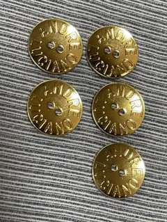 金ボタン 5個セット