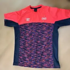umbro グラデーションシャツ 赤・紺