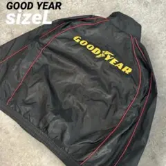 【極美品】 GOOD YEAR ジャンパー ブルゾン アウター 刺繍 L