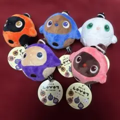 新品 タグ付き 5種セット ふわころ LOVOT 2 ぬいぐるみ MC プライズ
