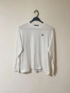 LOGOS 長袖Tシャツ Mサイズ ホワイト