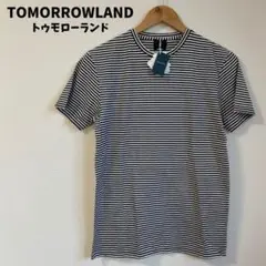 未使用タグ付★TOMORROWLAND トゥモローランド Tシャツ ストライプ