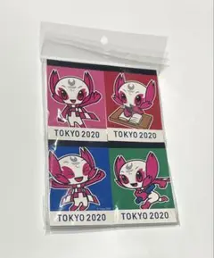 TOKYO2020公式ライセンス商品　メモミニセット4冊入り