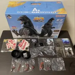 [新品未開封] 一番くじ ゴジラ大怪獣列伝G A賞 (おまけ付き)