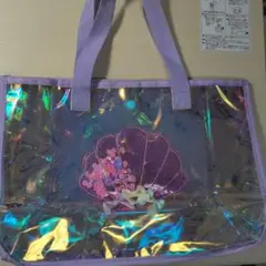 シェル柄デザインのオーロラビーチバッグ
