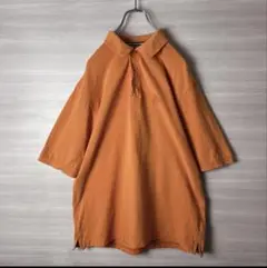THE NORTH FACE オレンジ ポロシャツ 半袖